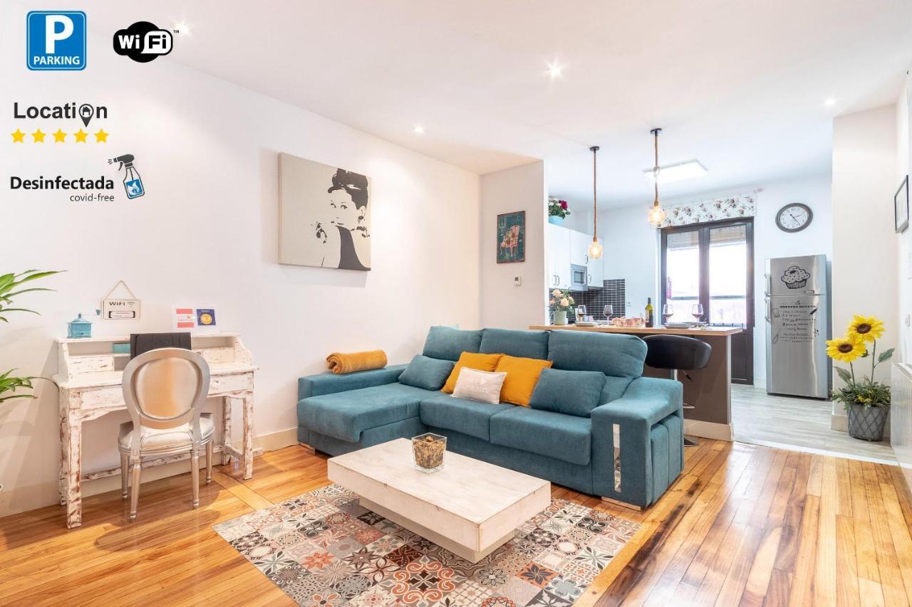 Apartment Between Old Town & Guggenheim!! Private Parking ビルバオ エクステリア 写真